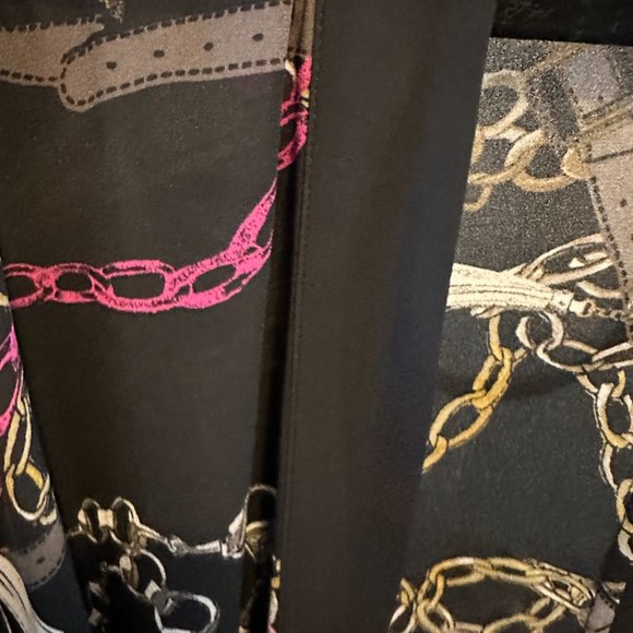 Cardigan black with chain detail - Picture 4 of 5